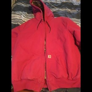 Carhartt pink jacket XXL